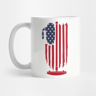 Curling Flag Mug